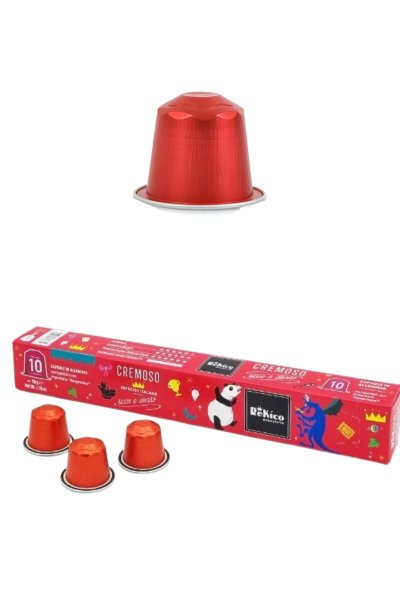 Nespresso compatibile alluminio - Cremoso 10 pz